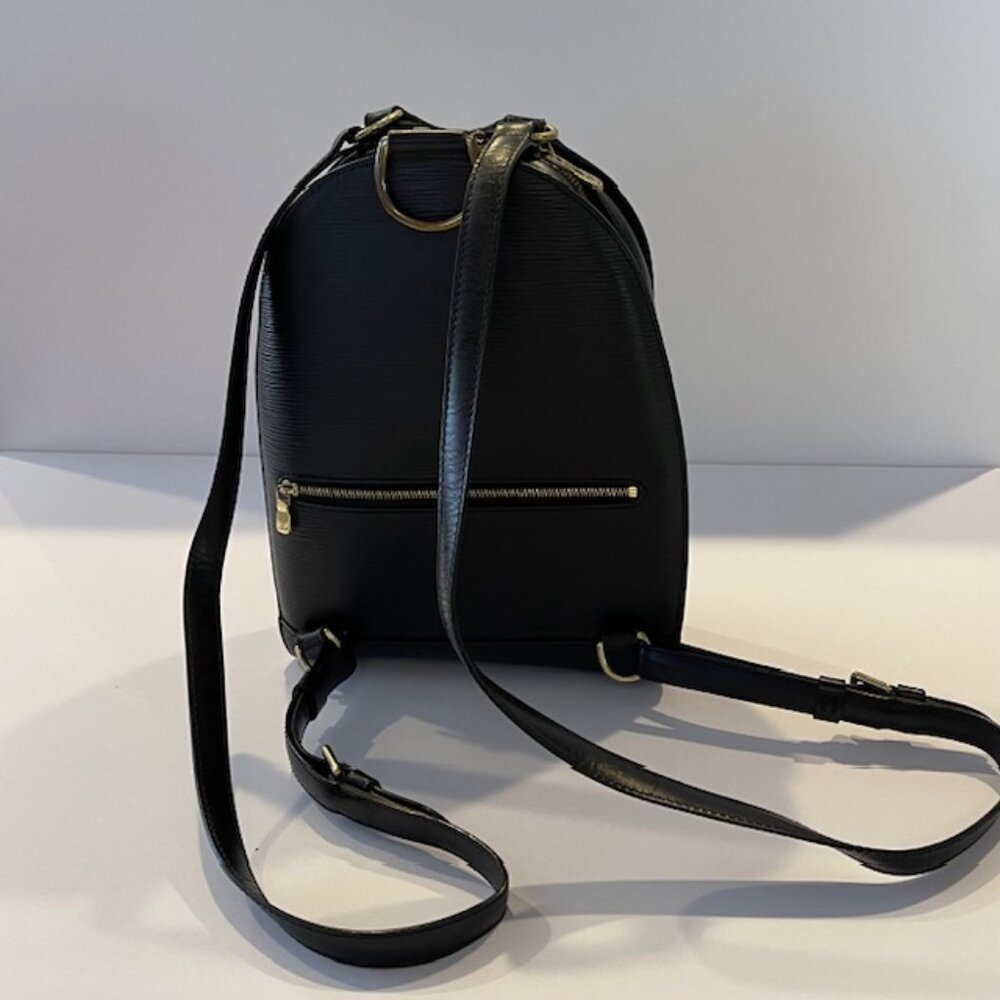 Louis Vuitton Black Epi Mabillon Backpack. - Picture 8 of 8